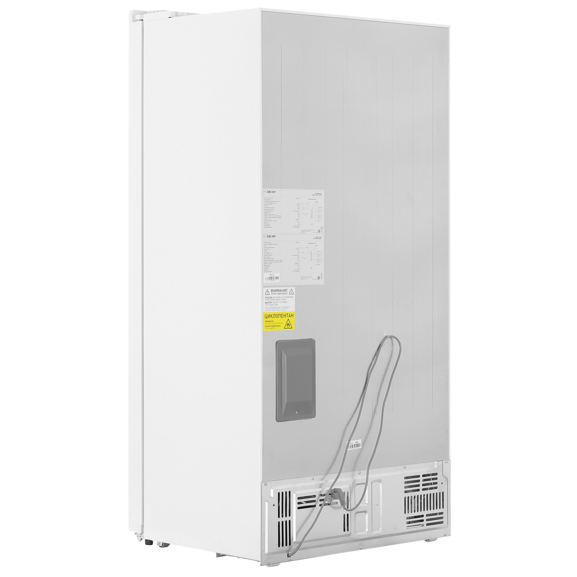 5099638 Холодильник Side by Side   DEXP SBS4-59AKA белый STDN-0064025 - Вид №4