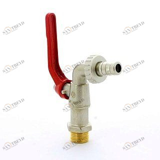 Кран садовый FIV со штуцером 3/4" ручка 8003036