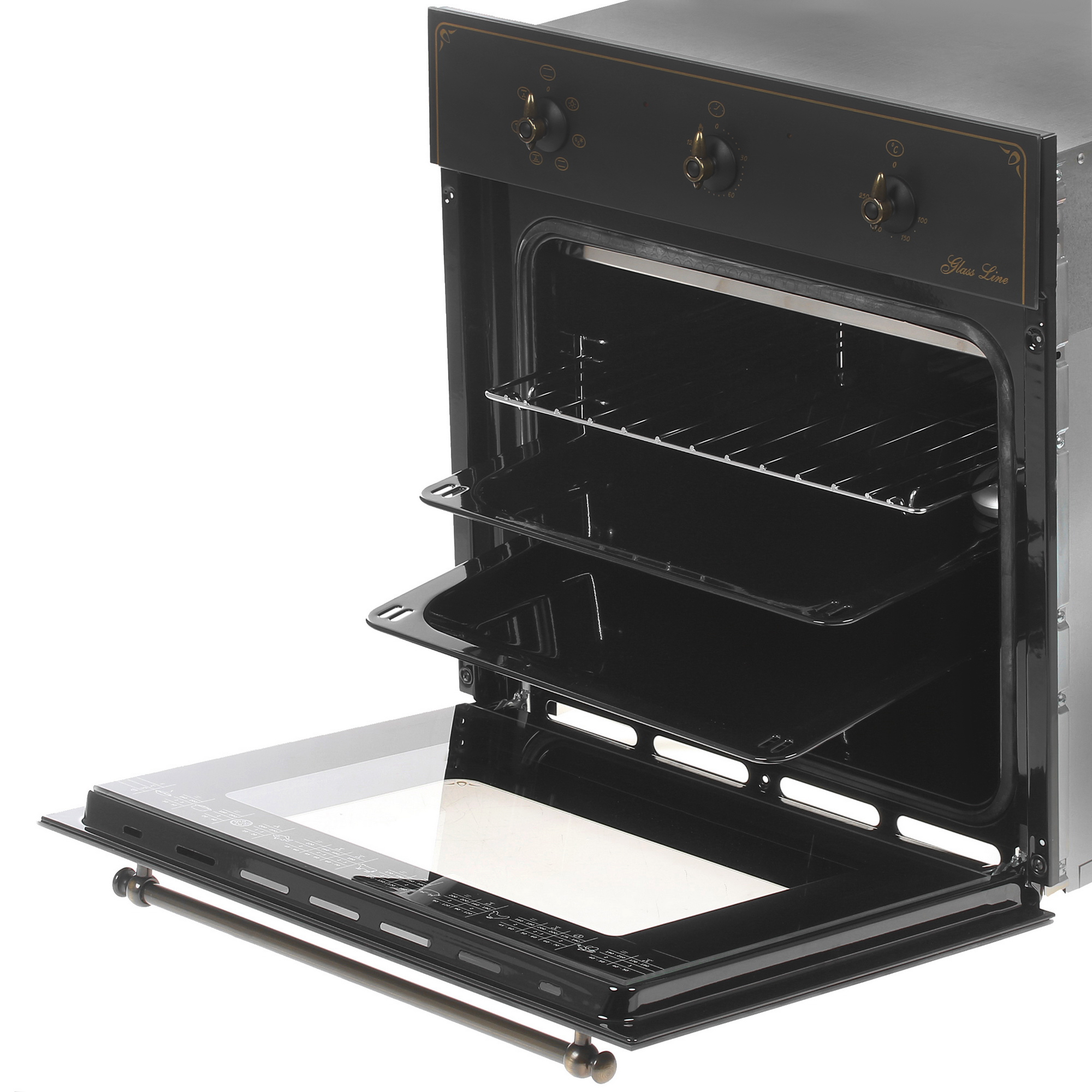 8121972 Электрический духовой шкаф De Luxe 6006.03эшв-062 черный STDN-0007916 - Вид №5