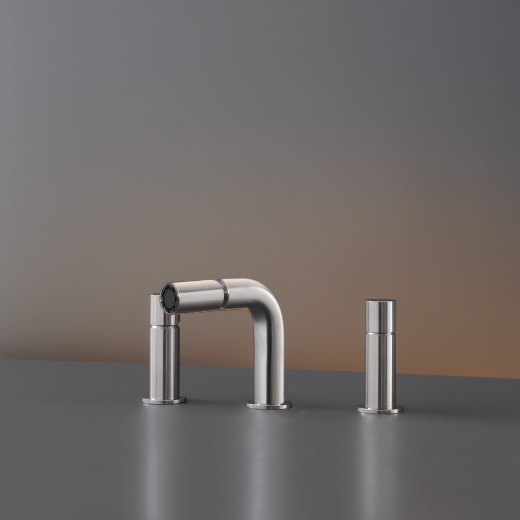 три отверстие смеситель с регулируемым носиком Н. 120 мм  CAR93 CEADESIGN  - Вид №1