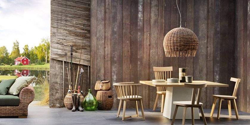 Gervasoni Подвесной светильник из ротанга Croco sun-id-1411542 - Вид №3