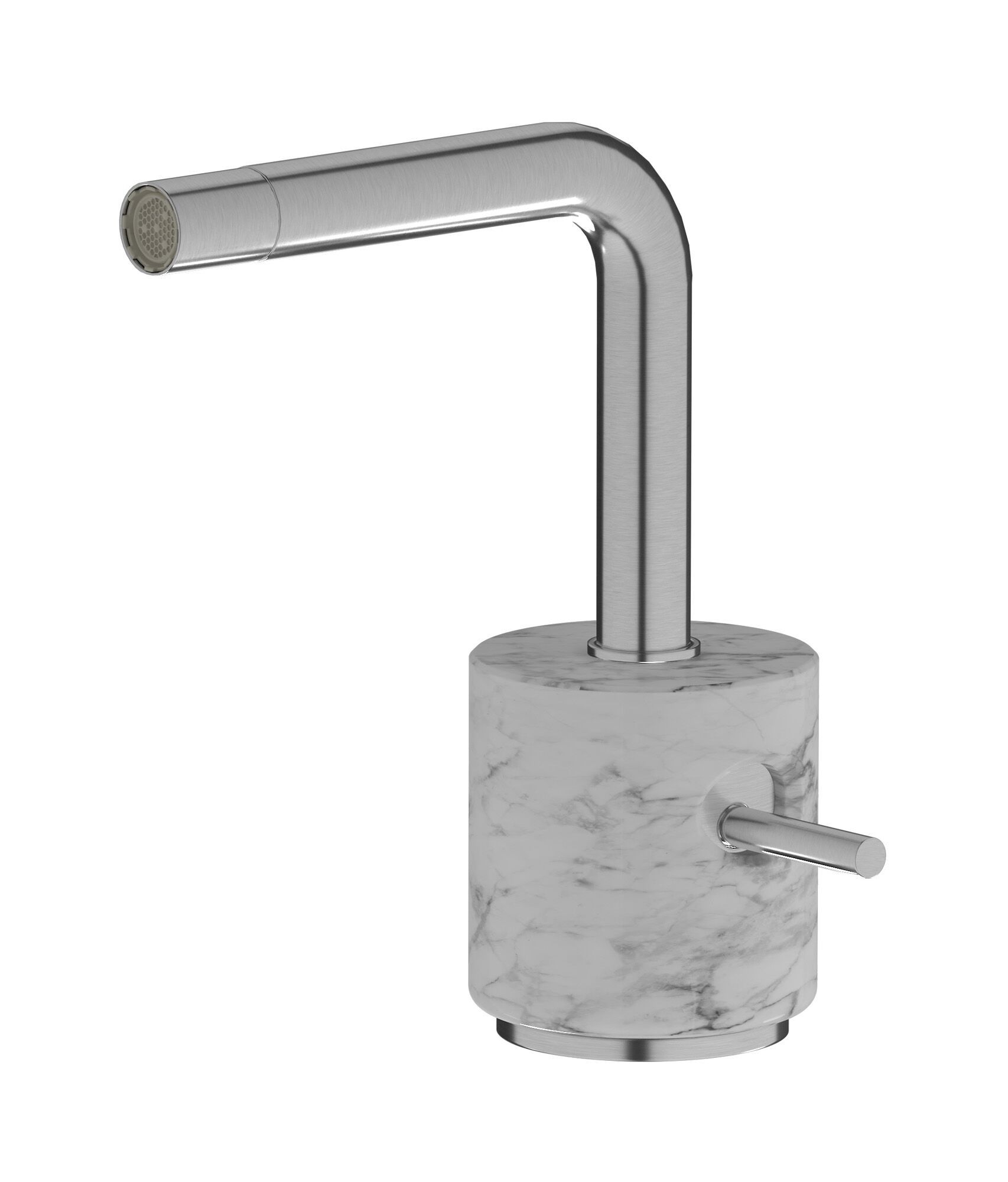 Смеситель для биде с одной ручкой из мрамора IB мрамор + мрамор Elle ARCH-00140636 - Вид №18