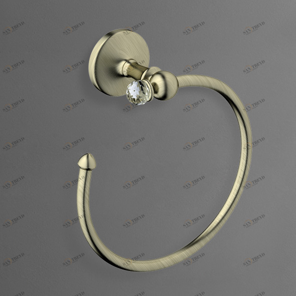 Полотенцедержатель ART&MAX ANTIC CRYSTAL AM-E-2680SJ-Br 