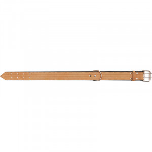 ПР0051480 Ошейник для собак HIGHT LINE 35мм тиснение, длина до 60см бежевый ZOOEXPRESS