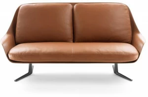 Flexform 2-х местный кожаный диван Sveva