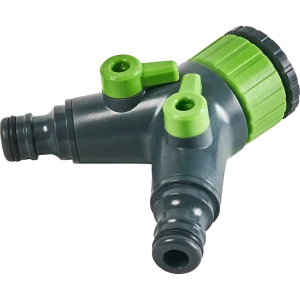 Разветвитель двухканальный для шланга Amigo 79002 1/2"