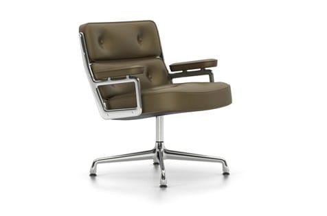Вращающееся кресло с кожаными спицами VITRA Lobby Chair ARCH-00068846 - Вид №27