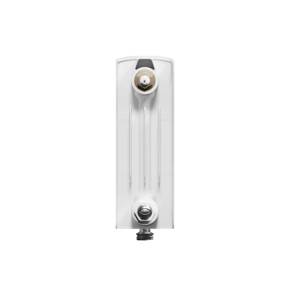 Радиатор секционный Equation Bimetal 200/90 12 секций нижнее правое подключение биметалл белый 89107526 STLM-2089903  - Вид №3