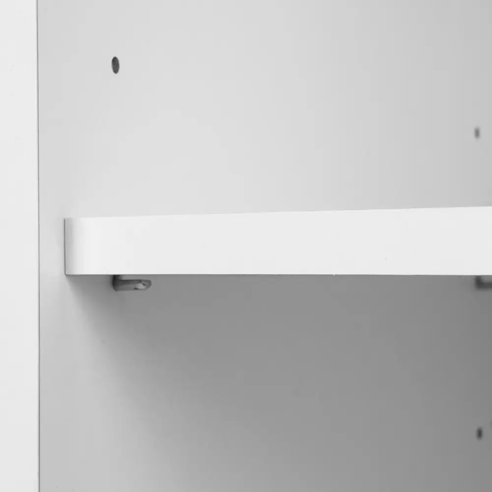 Каркас навесной угловой 60x92x60 см, ЛДСП, цвет белый DELINIA STLM-2032912 - Вид №2