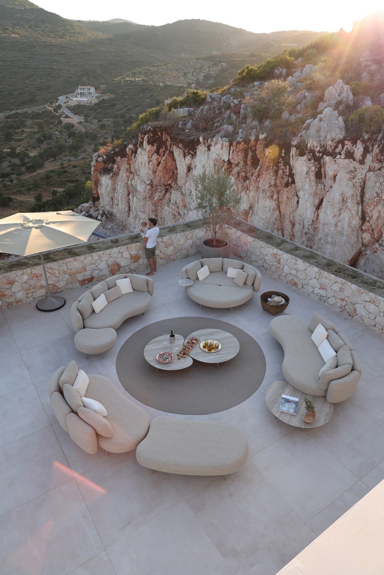 Керамический низкий садовый столик Royal Botania Organix Lounge ARCH-00135285 - Вид №9