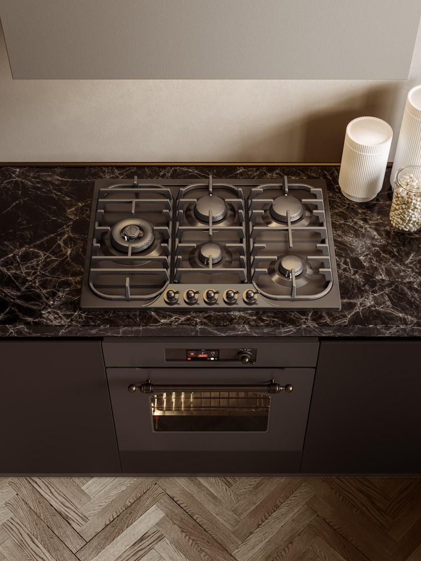 Ilve Многофункциональная встраиваемая духовка из нержавеющей стали Nostalgie Ov60snt3 Santreyd - Вид №3