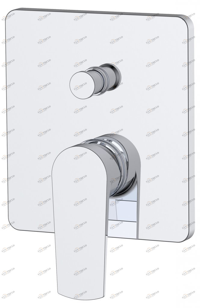 Встраиваемый двухпозиционый смеситель CARIN CAR-BASM-CRM BELBAGNO 