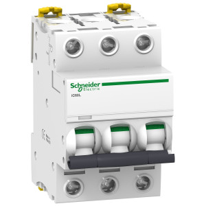 A9F95340 Автоматический выключатель Acti9 3P 40А (K) 15кА Schneider Electric Acti 9