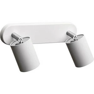 Спот настенный галогеновый на 2 лампы белый Eye Spot 6015 NOWODVORSKI EYE SPOT WHITE 00-3926386 Белый