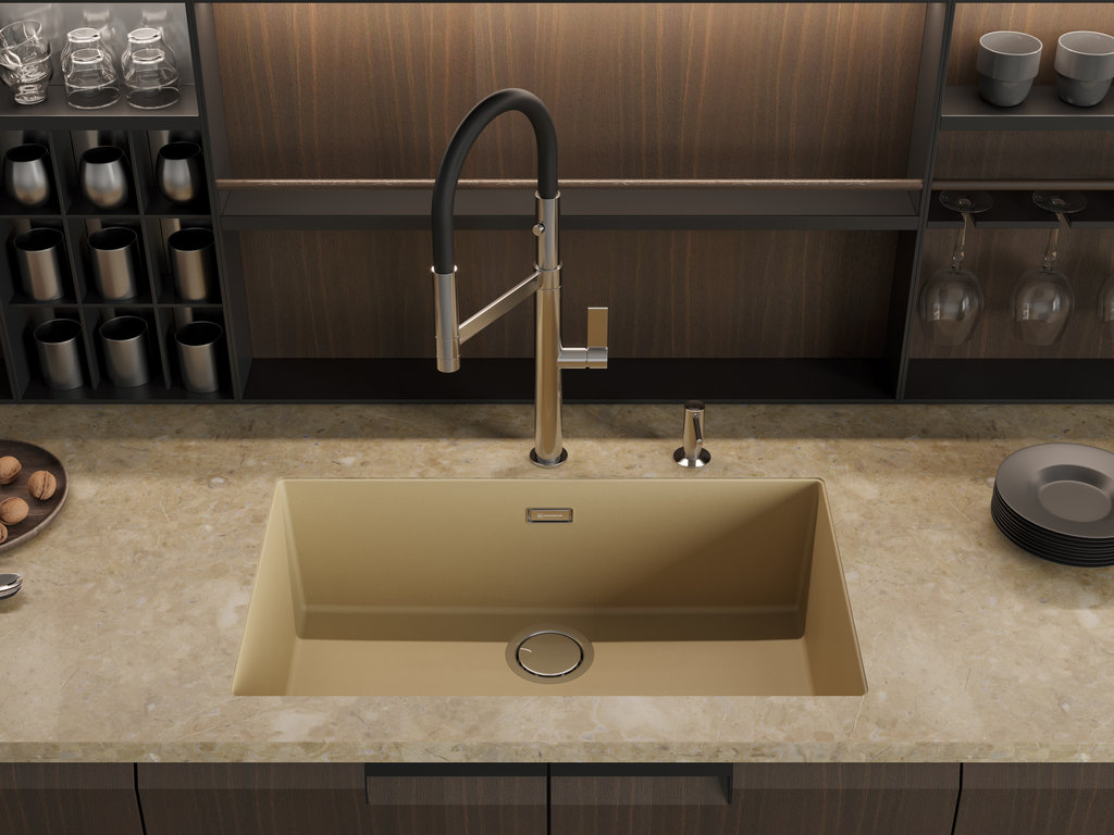 Кухонная мойка Yamakawa 75T-U/I BL OMOIKIRI 4993437 - Вид №1