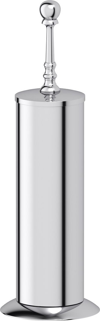 STI 030 Туалетный ерш с крышкой напольный 3SC STILMAR CHROME Treesseci 3SC