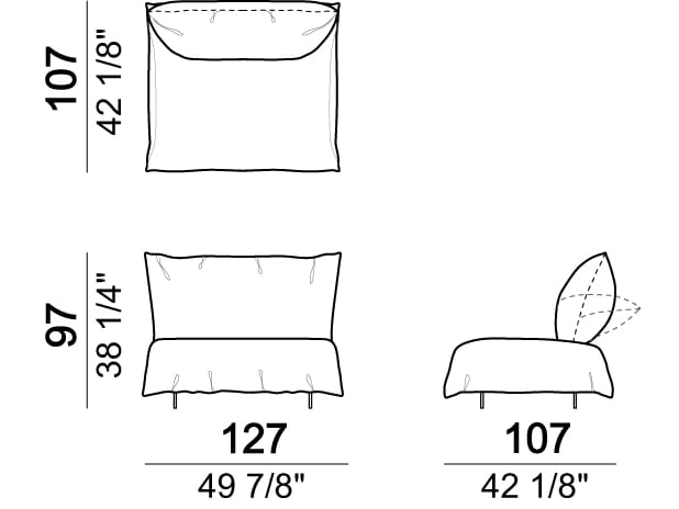 Модульный диван Arketipo BODYGUARD ARCH-00051140 - Вид №5