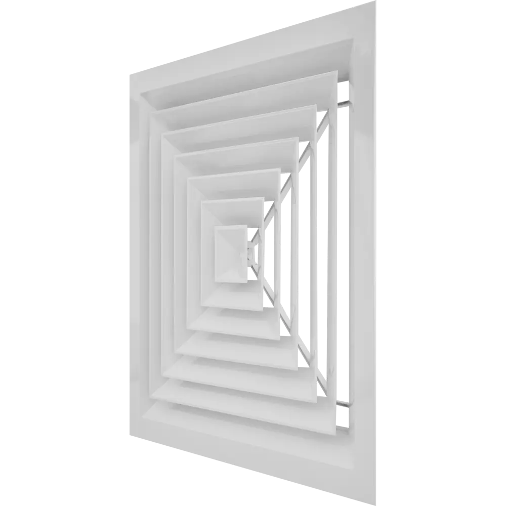 Диффузор вентиляционный Ore ДП4 600x600 мм пластик цвет белый STLM-2061960