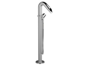 Смеситель для ванны с одним отверстием и ручным душем