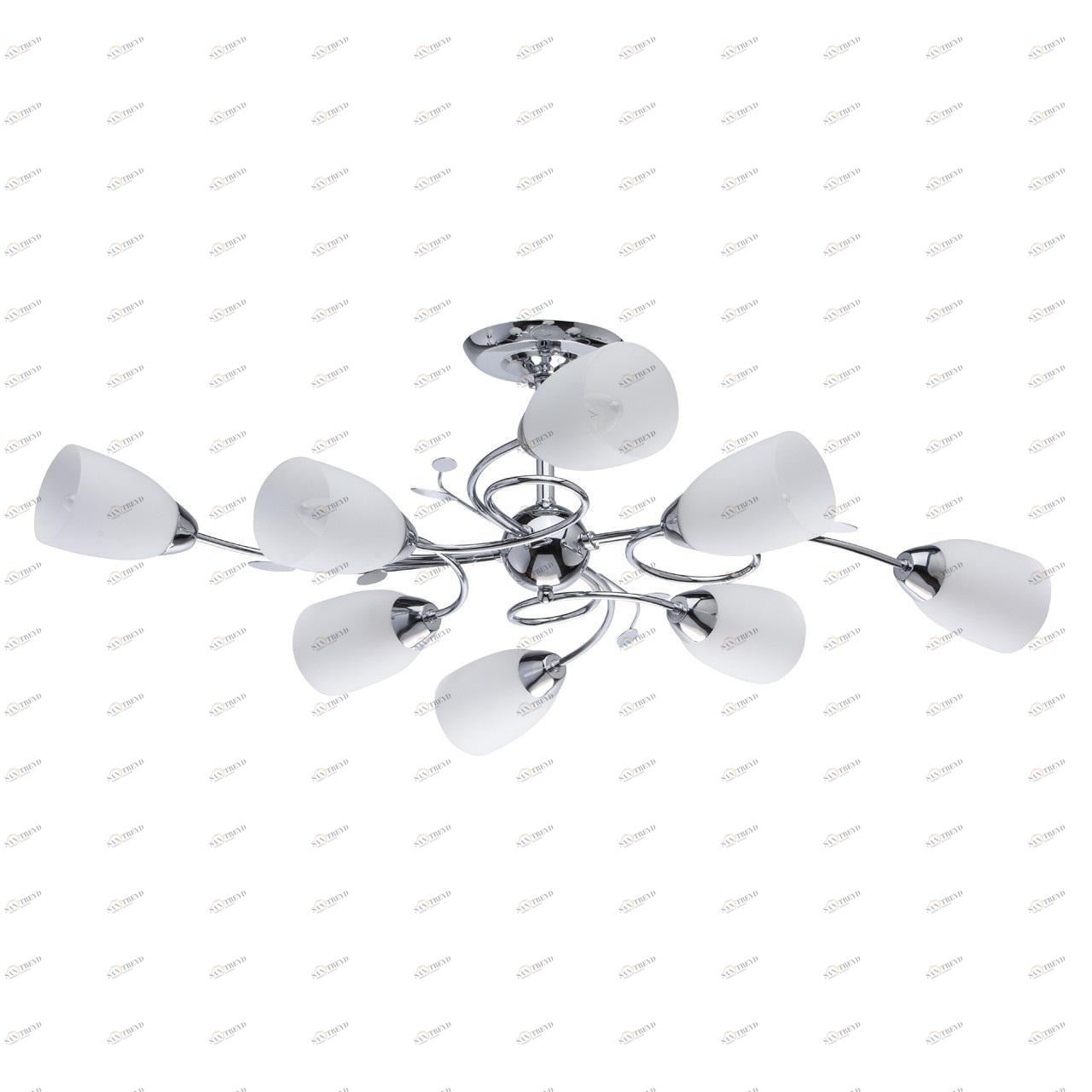 Потолочная люстра De Markt City Олимпия 638012808 DE MARKT ОЛИМПИЯ ХРОМ 183246 Белый 