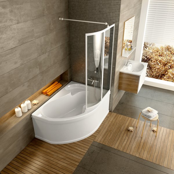 Ванна ROSA II 150x105 P белая Ravak CJ21000000 - Вид №5