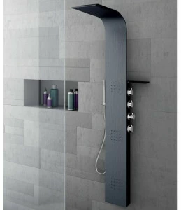 Gruppo Geromin Настенная термостатическая душевая стойка из alulife® с душевой лейкой Lama