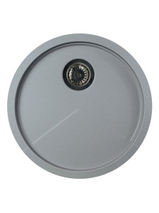 92704989 Кухонная мойка KitKraken Spring Grey C-510.7032 51х51, Матовый Серый Кварц STLM-0535211 KIT KRAKEN