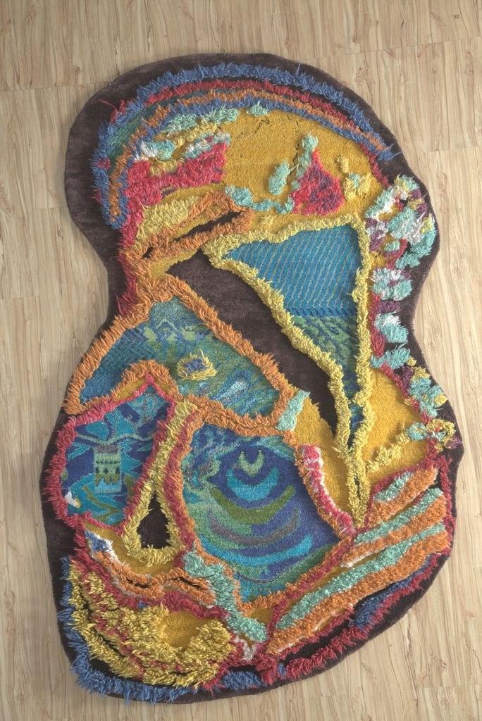 Jaipur Rugs Коврик ручной работы из вискозы и шерсти Jugalbandi Tx-1495 - Вид №4