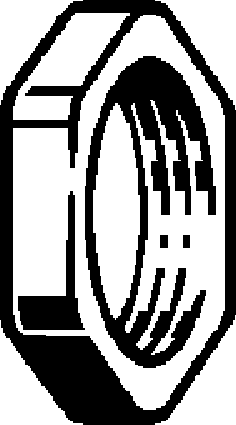 Viega Шестигранная гайка 1911 (113391) 113 391 - Вид №1