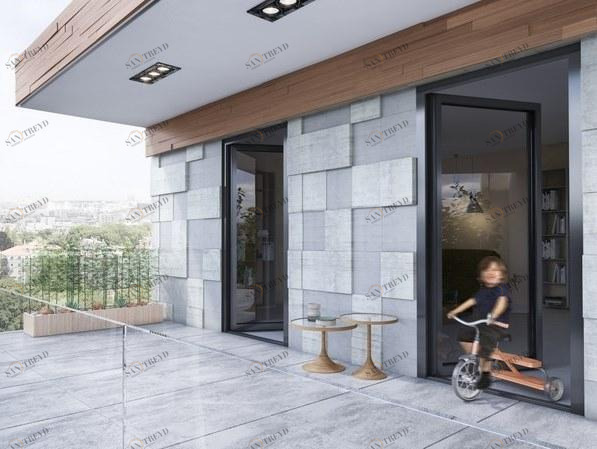 Alumil Терморазрывная французская дверь с тройным остеклением Supreme systems sun-id-1345266