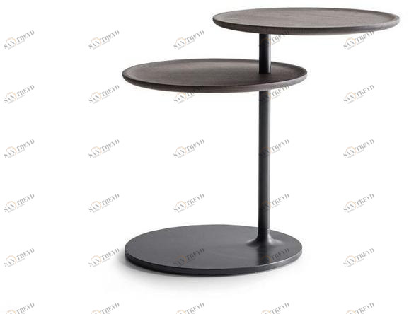 Molteni & C. Вращающийся круглый деревянный столик sun-id-1469189