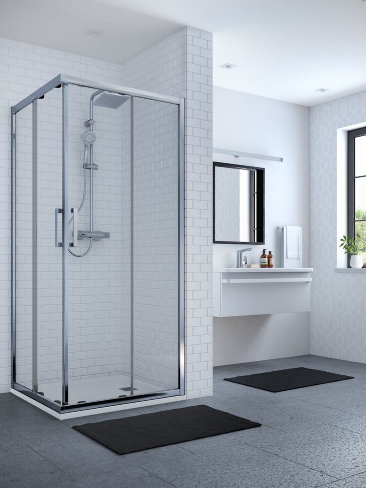 K9261EO Реверсивная панель-дверь 90 см для комплектации квадратного / прямоугольного ограждения Corner Square/Rectangular Ideal Standard CONNECT 2 - Вид №2