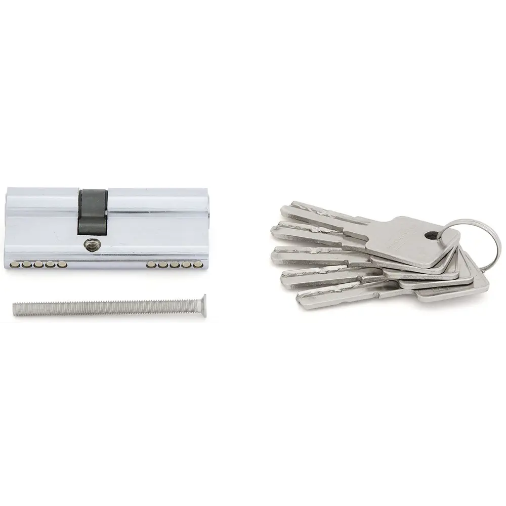 Цилиндр Palladium C ET CP, 30x40, ключ/ключ, цвет хромированный STLM-2033046 - Вид №1