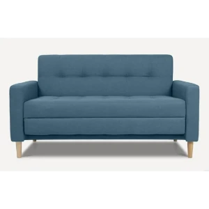 91866393 Диван Divan.ru Нумо Мини Textile Sky 142x79x87 см рогожка цвет синий STLM-1377670