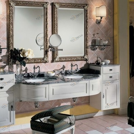 Комплект мебели для ванной 27/A1LINEATRE SILVER 27A1