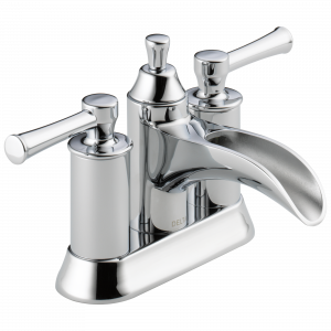25720LF Смеситель для ванной комнаты с двумя ручками Delta Faucet Dawson Хром
