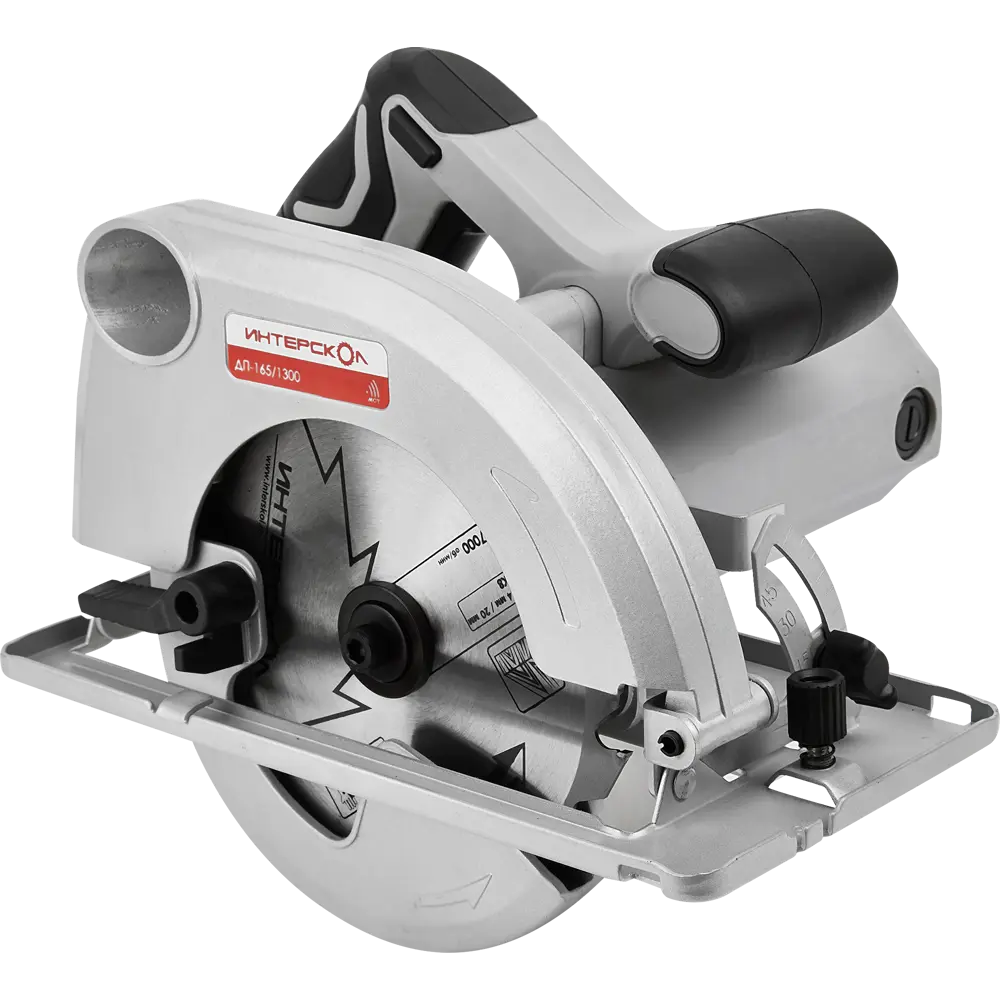 Пила циркулярная сетевая Интерскол ДП-165/1300, 1300 Вт, 165 мм STLM-2007302