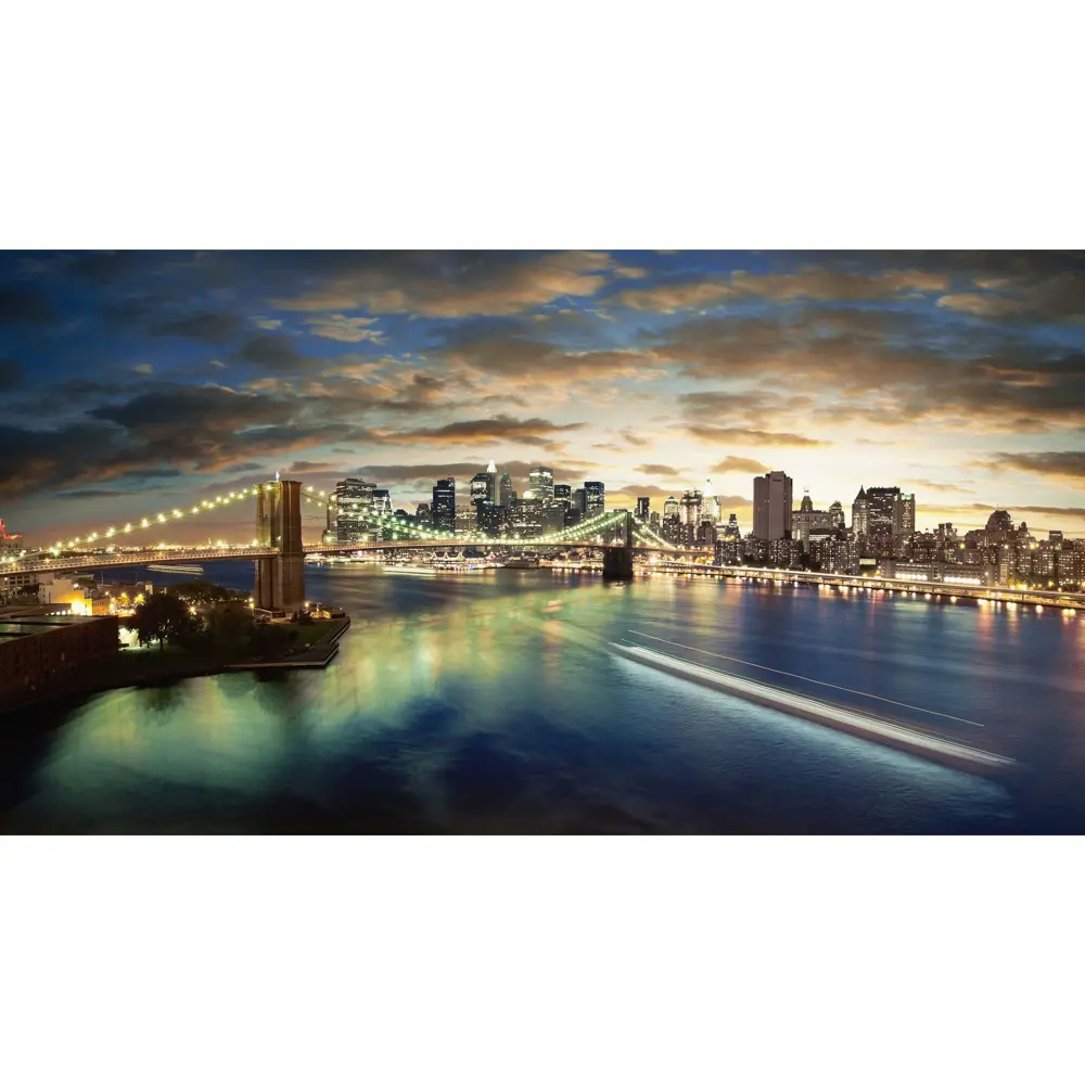Фотообои флизелиновые Мост 370x200 см 18059570 STLM-2050389 МОСКОВСКАЯ ОБОЙНАЯ ФАБРИКА Malex factory