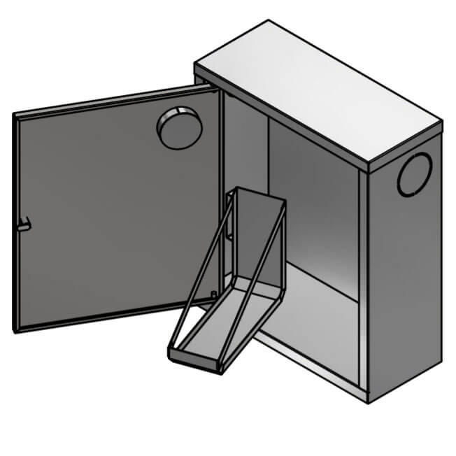 7-008.14  Шкаф Public Steel  - Вид №1