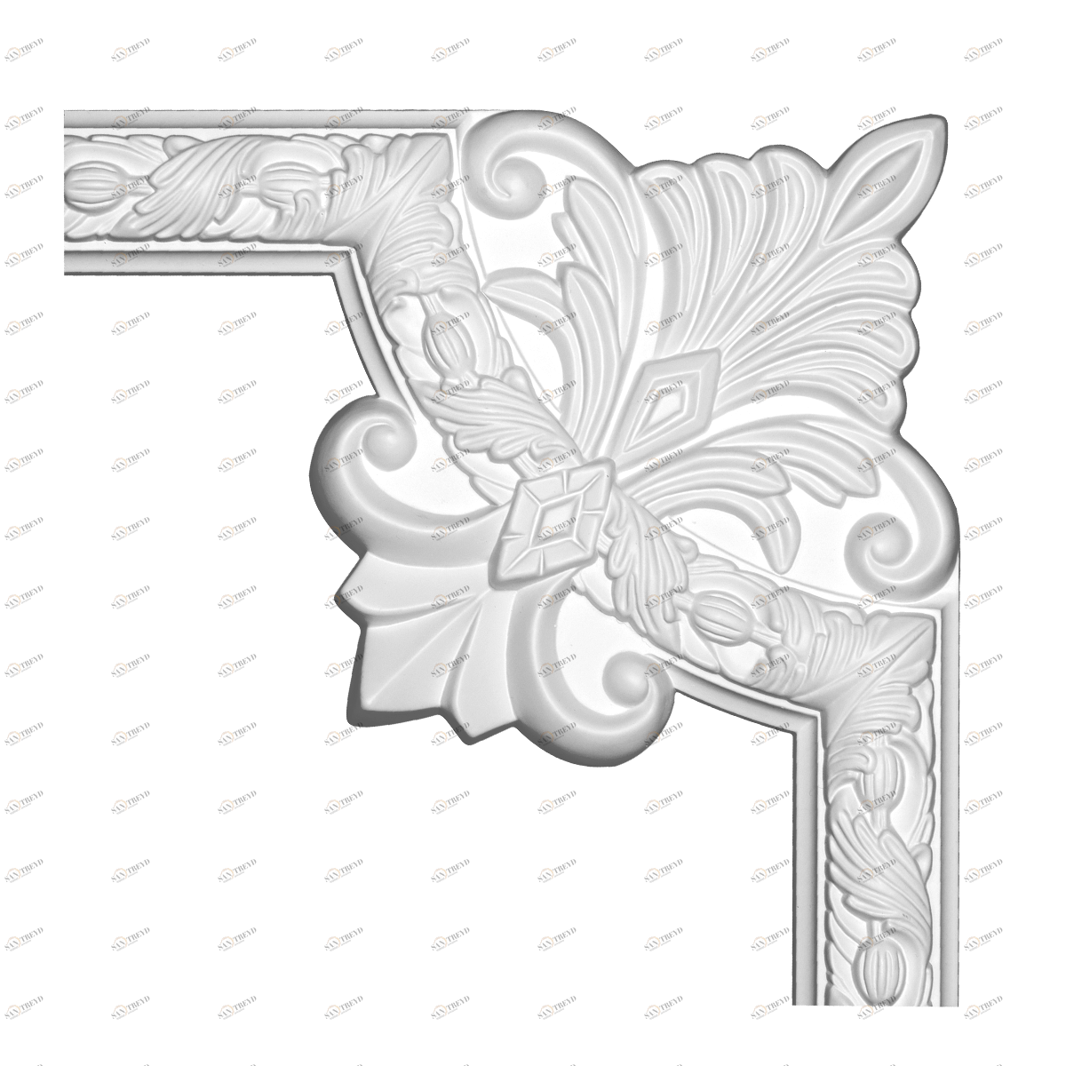 ЕВРОПЛАСТ 1.52.283 Угловой элемент 1.52.283 Пенополиуретан 