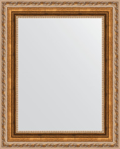 BY 3015 Зеркало в багетной раме - версаль бронза 64 mm EVOFORM Definite