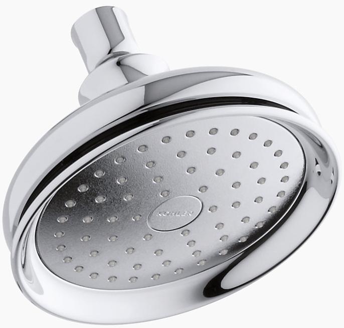 KOHLER Однофункциональная насадка для душа Fairfax 2,5 галлона в минуту с технологией всасывания воздуха Katalyst K-12008-AK-BN  - Вид №1