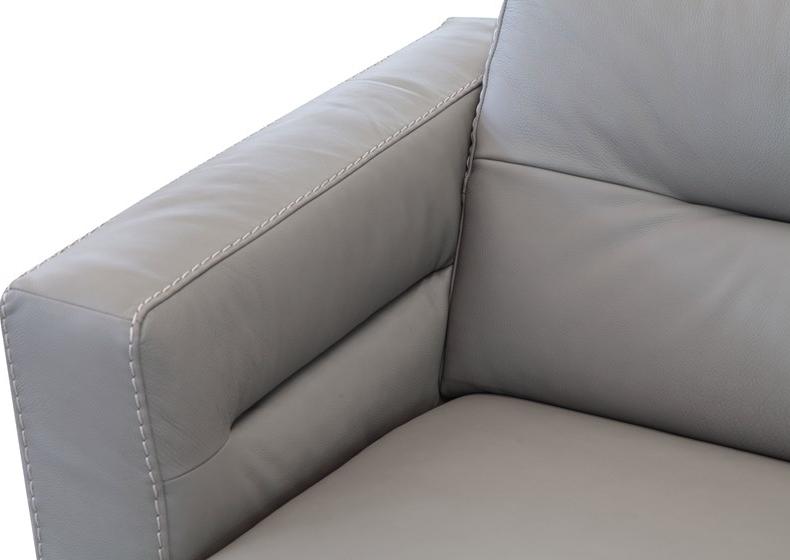 Rossini Sofas Модульный кожаный диван с шезлонгом sun-id-1360526 - Вид №2