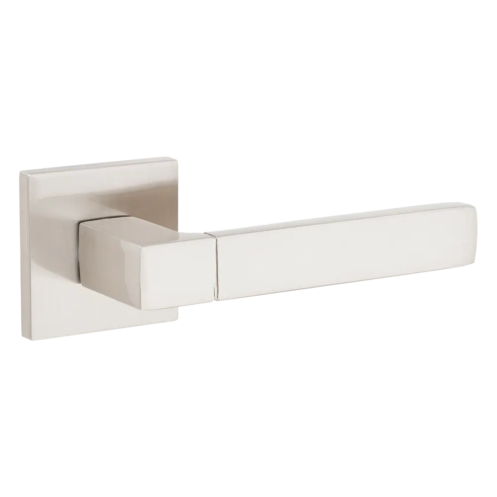 Дверная ручка на розетке Armex H-30101-A без запирания цвет никель STLM-2206027 - Вид №1