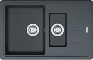 114.0280.884 Better, серия basis, fragranite, мойка bfg 651-78 графит стоп. Franke Franke Basis
