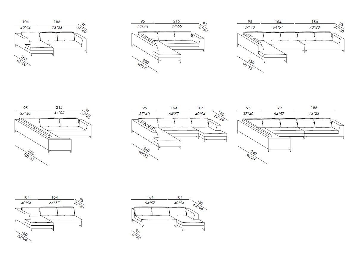 Мягкая спальная кровать Meridiani Louis Up ARCH-00055594 - Вид №4