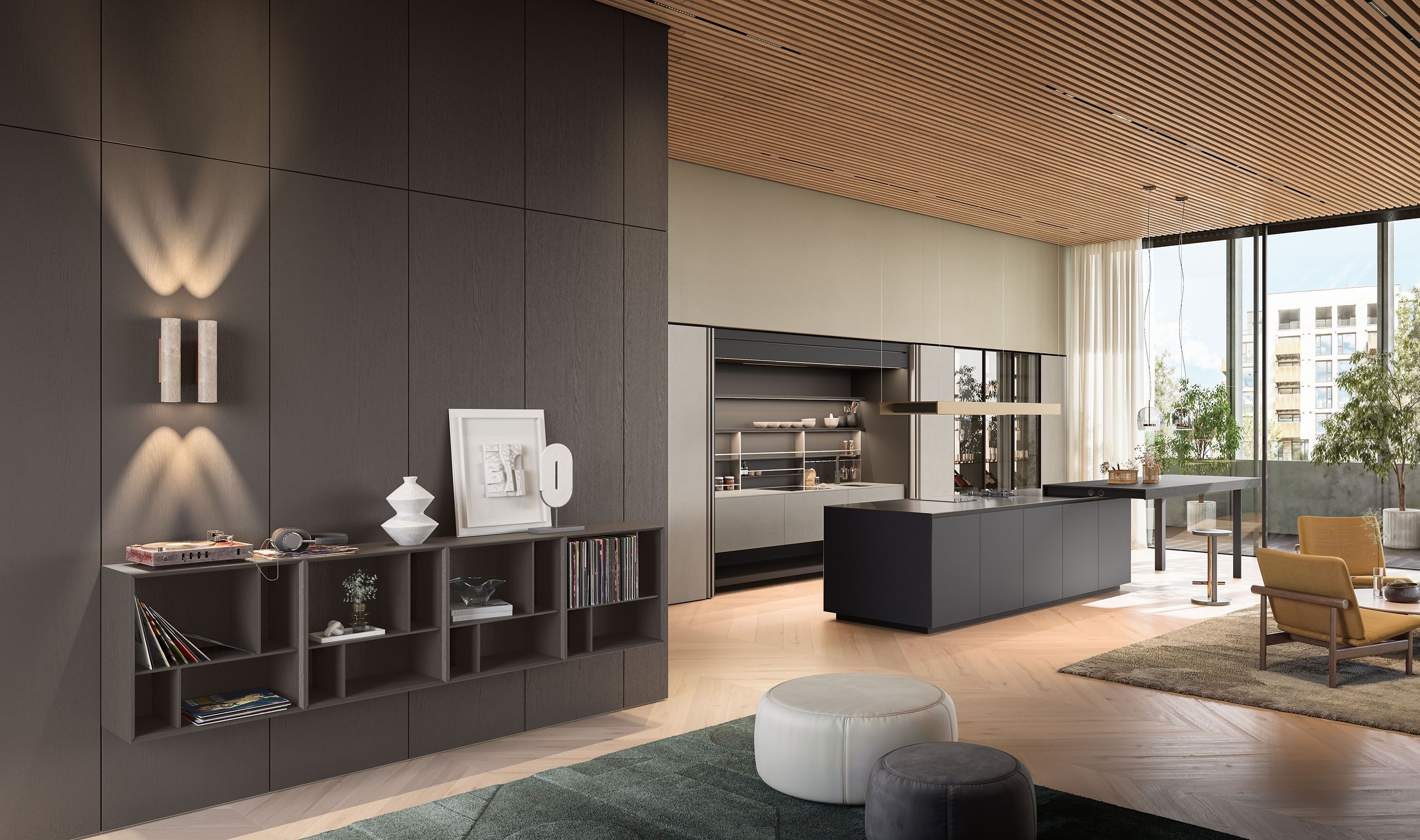 Кухня с островом Copatlife Life Projects ARCH-00029426 - Вид №11