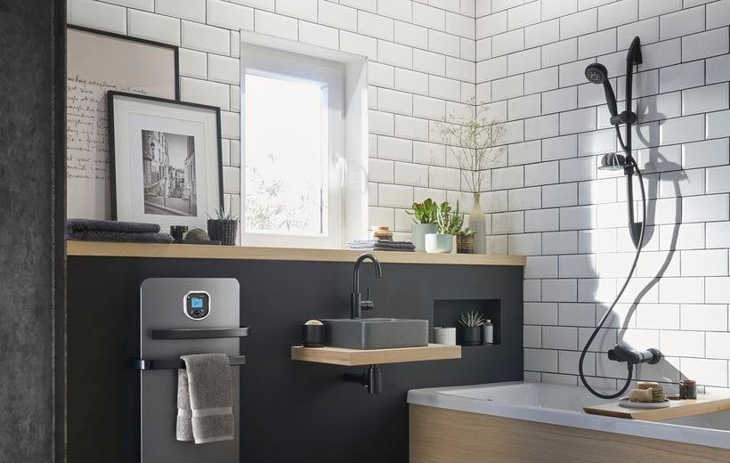 Вертикальный панельный полотенцесушитель intuis HELIA ARCH-00032531 - Вид №2