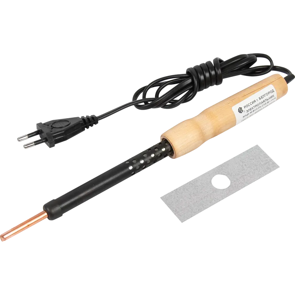 Паяльник 40 Вт 230 В с деревянной рукояткой Santreyd STLM-2094082 - Вид №2