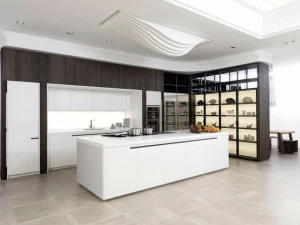 GAMADECOR Модульная кухня из дуба с островом